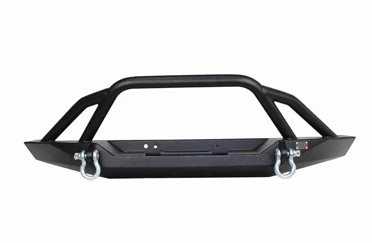 Fishbone Offroad Bullhead Front Winch Bumper With Grille Guard For 1984-2001 Jeep Cherokee Fb22060 1