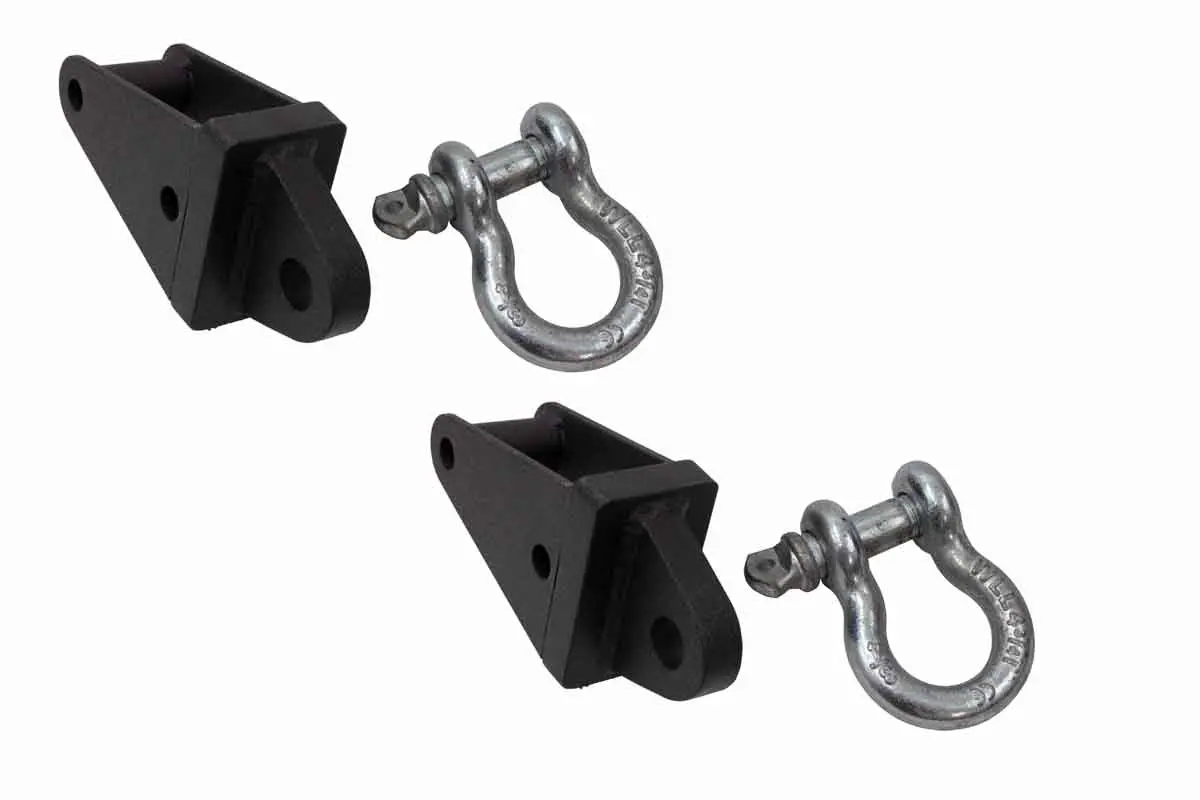 Fishbone Offroad Rear D-Ring Frame Mounts For 2007-2018 Jeep Wrangler Fb22136 1