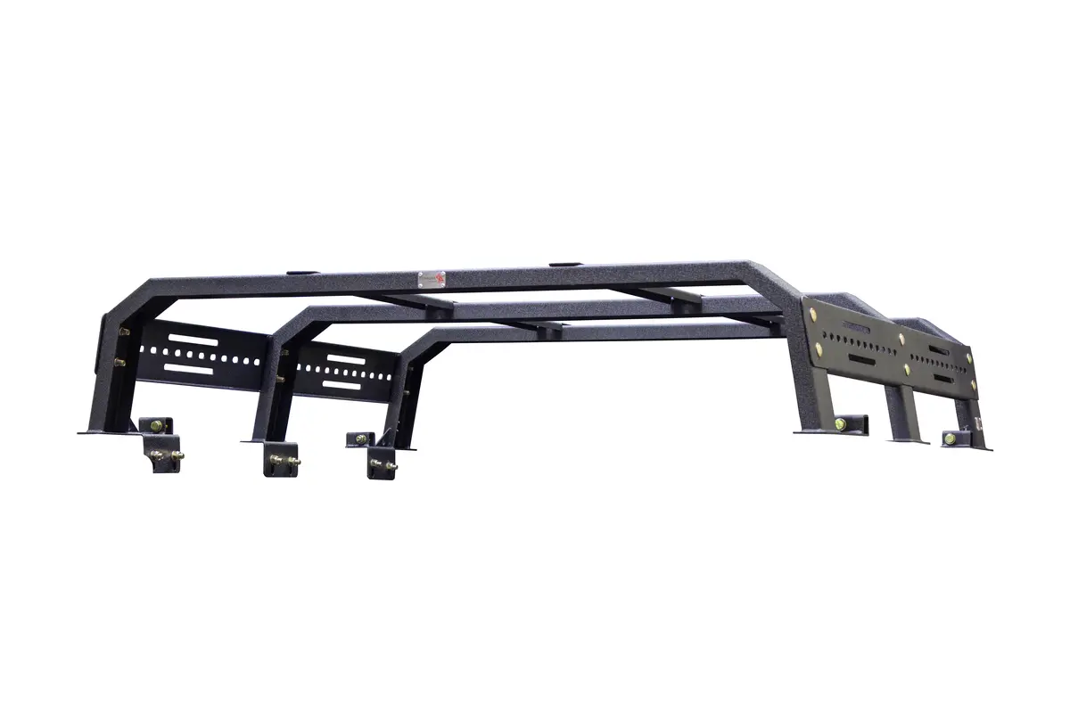 Fishbone Offroad Long Bed Half Height Tackle Rack For 2005-2023 Toyota Tacoma Fb21245 1