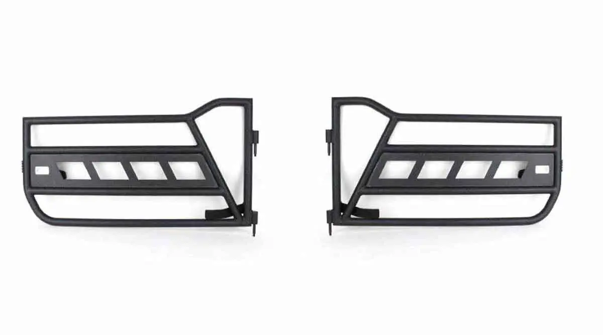 Fishbone Offroad Front Tube Doors For 2007-2018 Jeep Wrangler Fb24023 1
