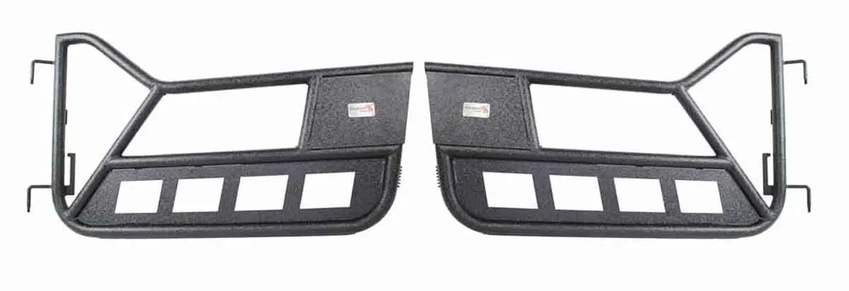 Fishbone Offroad Front Tube Doors For 1997-2006 Jeep Wrangler Fb24077 1