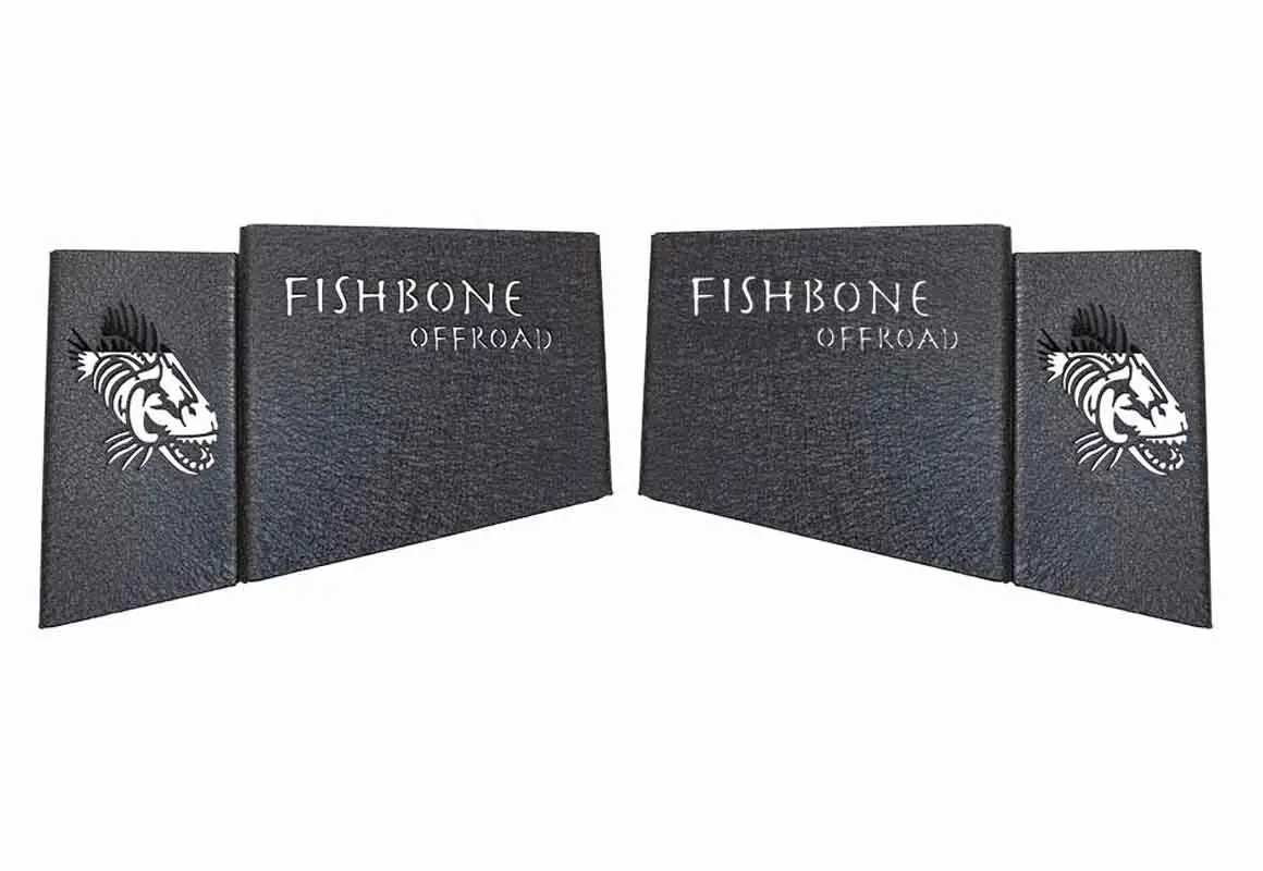 Fishbone Offroad Wheel Well Storage Bins For 2018-2023 Wrangler Unlimited Jlu Fb25100 1