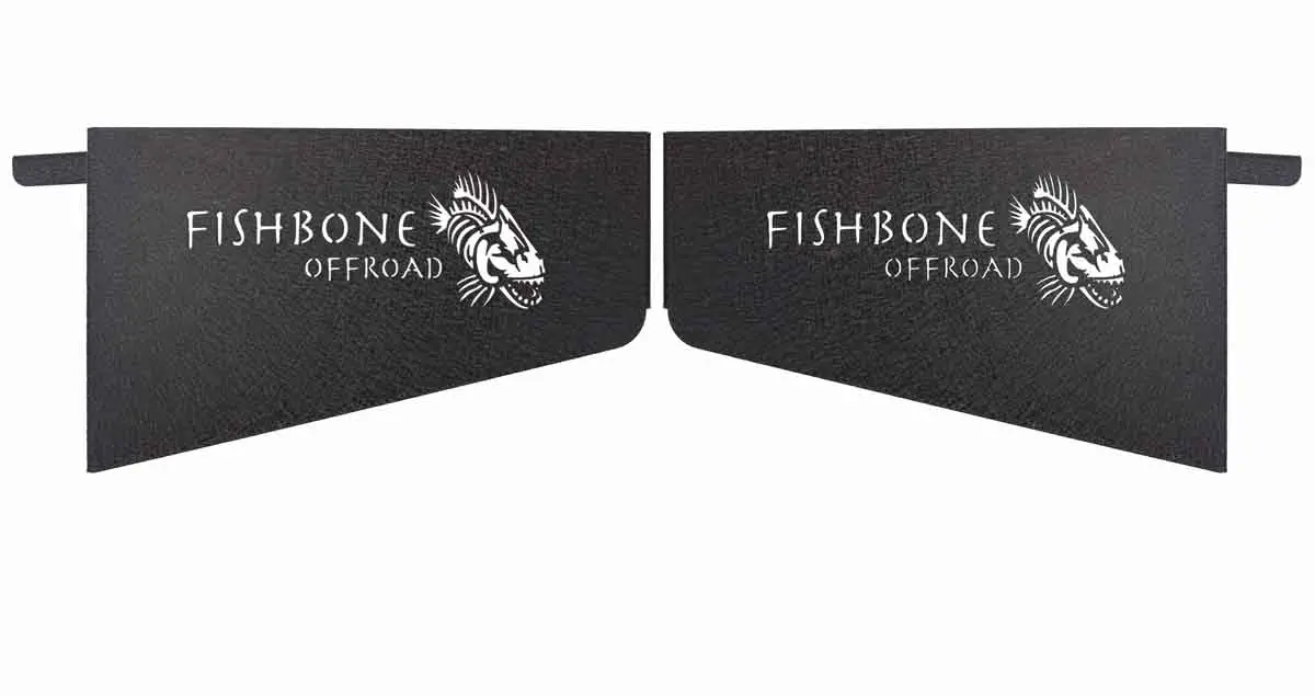 Fishbone Offroad 2018-2023 Jeep Wrangler Jl Wheel Well Storage Bins Fb25101 1