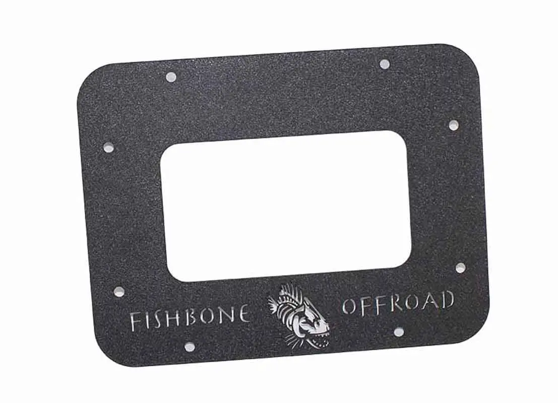 Fishbone Offroad Rear Tailgate Plate For 2010-2018 Jeep Wrangler Fb31042 1