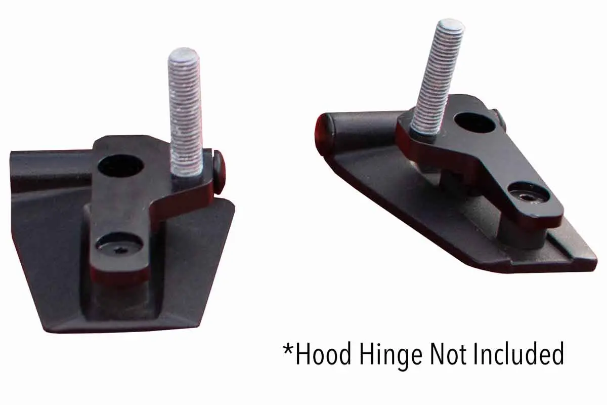 Fishbone Offroad Hi-Lift Jack Hood Mount For 2007 & Up Jeep Wrangler/Gladiator Fb31317 1