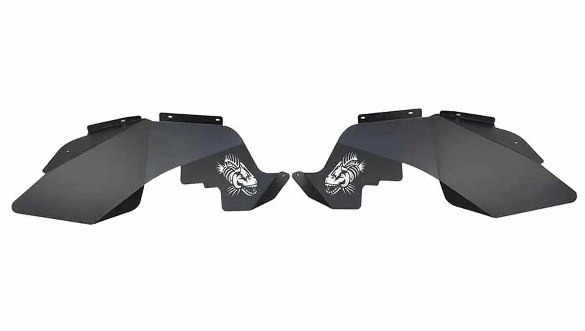 Fishbone Offroad Aluminum Inner Fenders For 2007-2018 Jeep Wrangler Fb33073 1