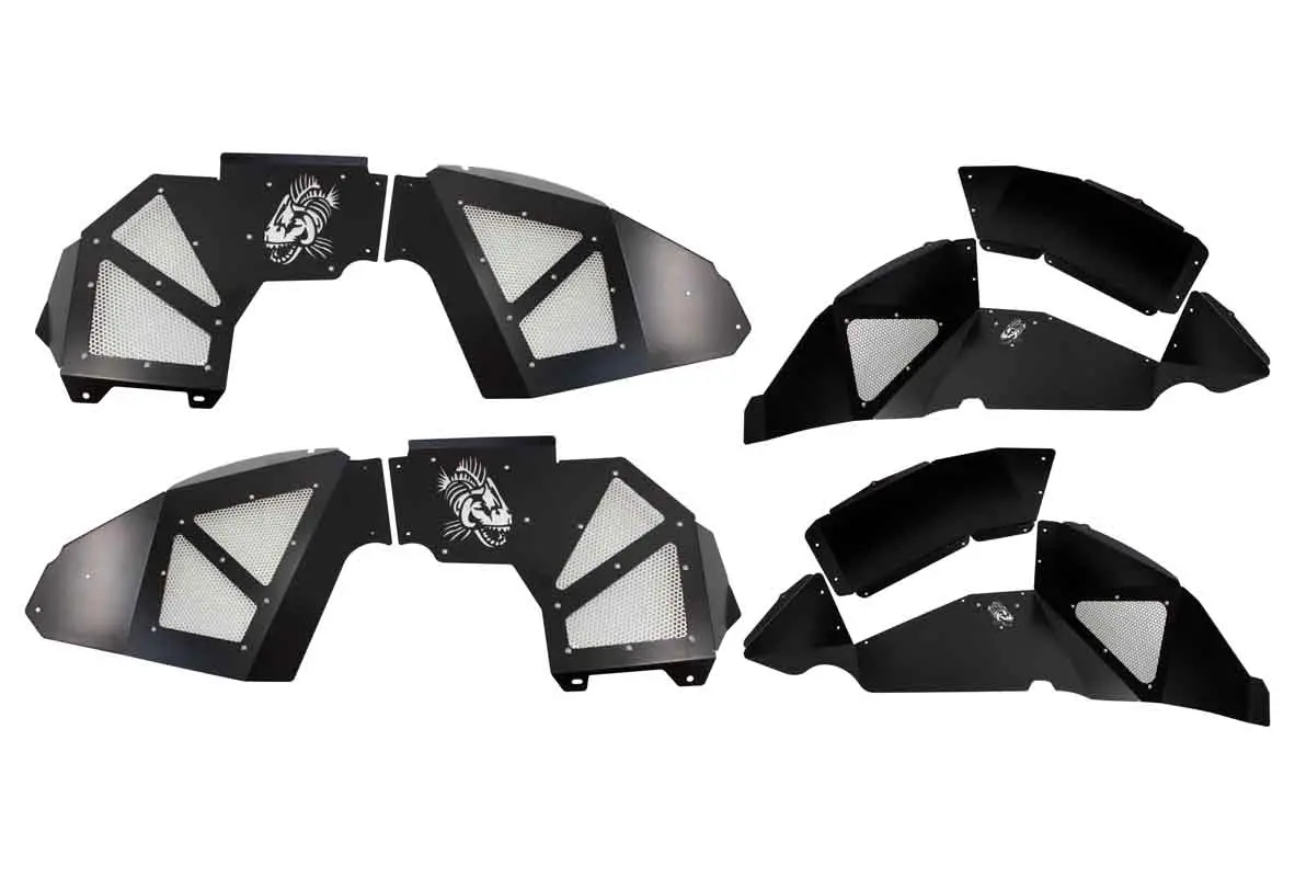 Fishbone Offroad Inner Fenders Legacy Model For 2018 & Up Jeep Wrangler Fb33130 1