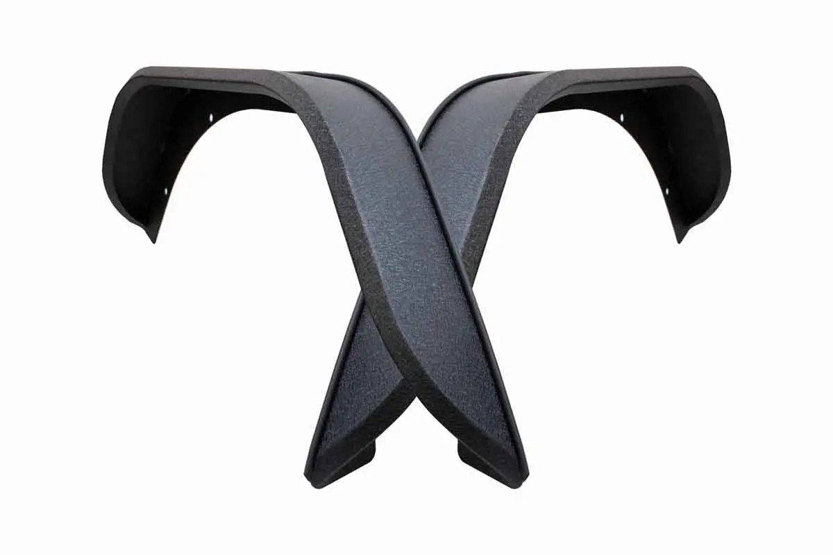 Fishbone Offroad Rear Aluminum Elite Fenders For 2020 & Up Jeep Gladiator Fb33145r 1