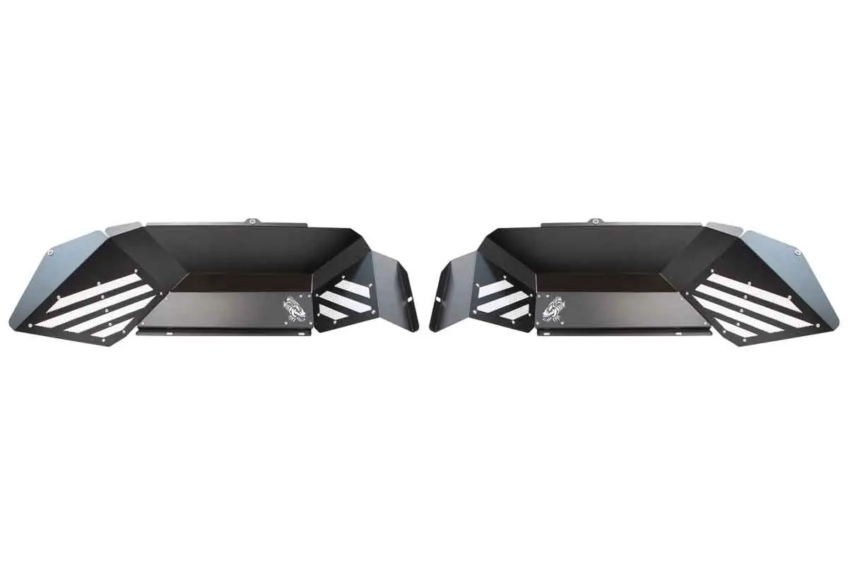 Fishbone Offroad Aluminum Rear Inner Fenders For 2020 & Up Gladiator Jt Fb33211r 1