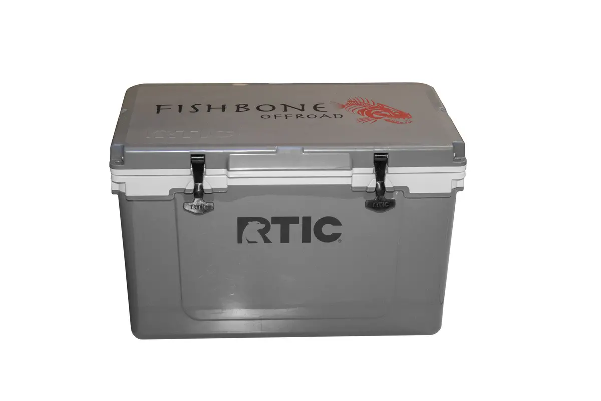 Fishbone Offroad Rtic 52 Qt Ultra-Light Cooler - Dark Grey & Cool Grey Fb51467 1