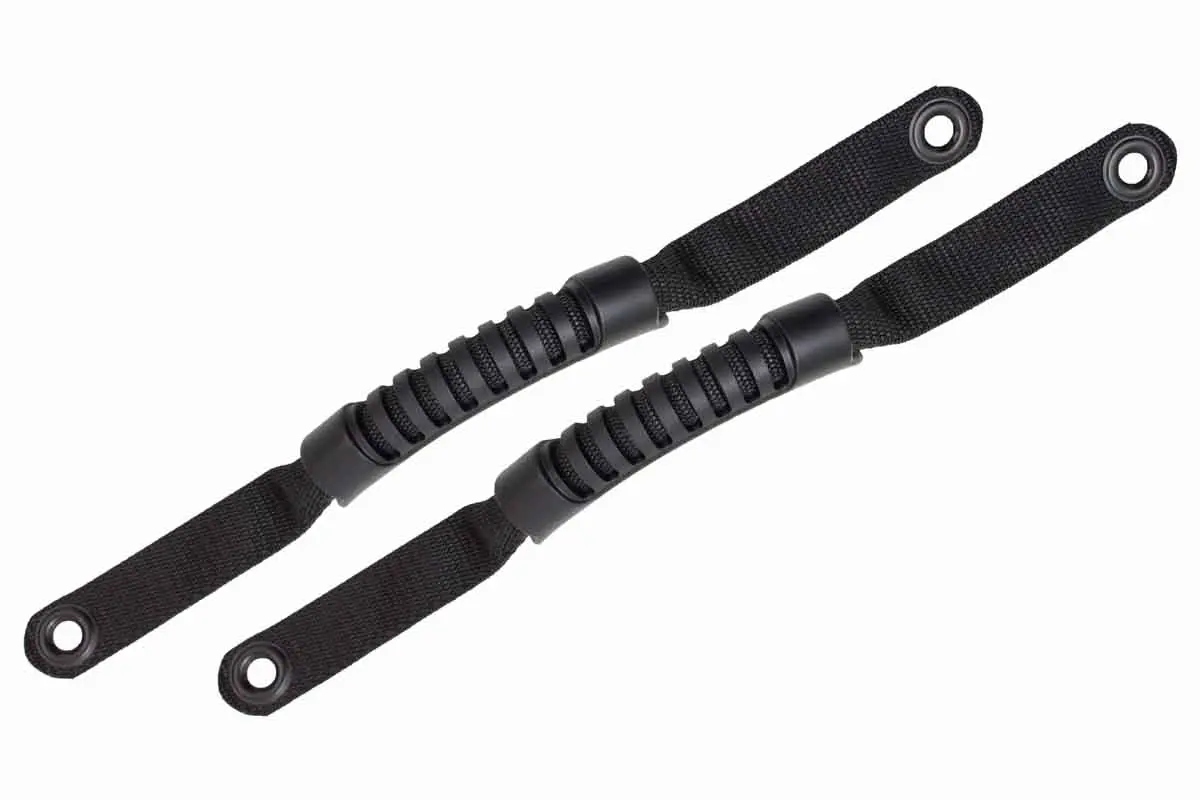 Fishbone Offroad Black Grab Handles For 2007-2018 Jeep Wrangler Fb55151 1