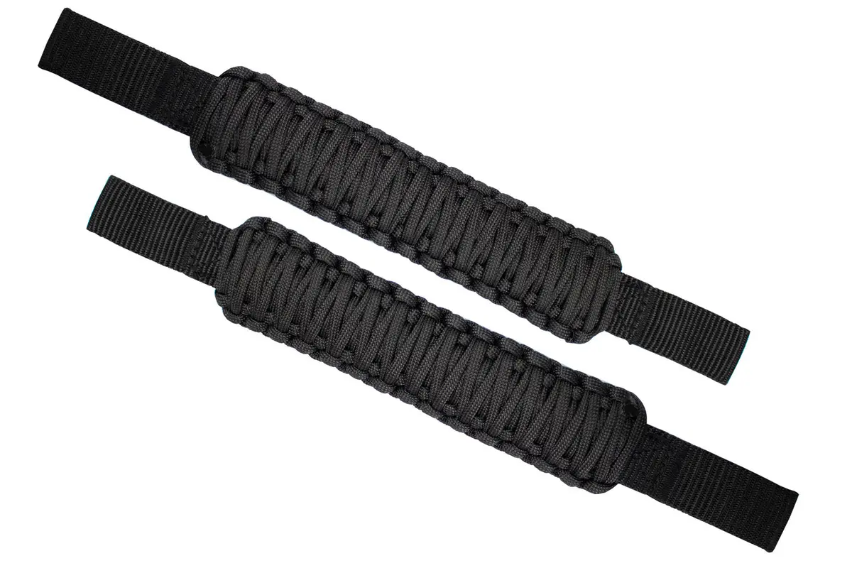 Fishbone Offroad Universal Black Paracord Grab Handles For Head Rest Fb55281 1