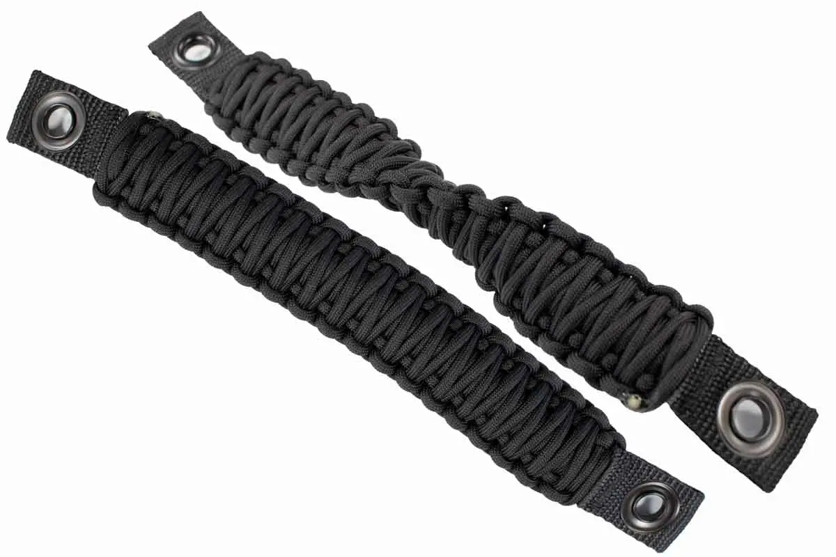 Fishbone Offroad Black Paracord Door Handles For 1997-2006 Jeep Wrangler Fb55285 1