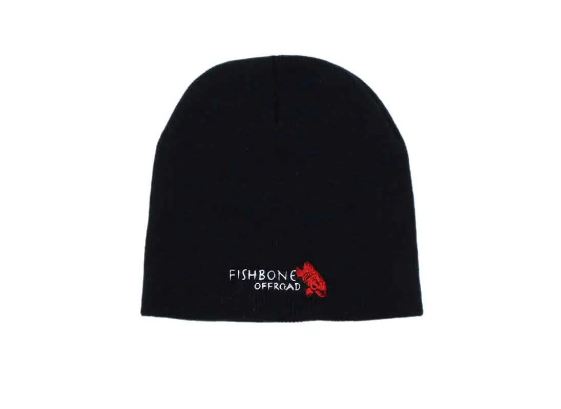 Fishbone Offroad Logo Beanie - Black - One Size 1