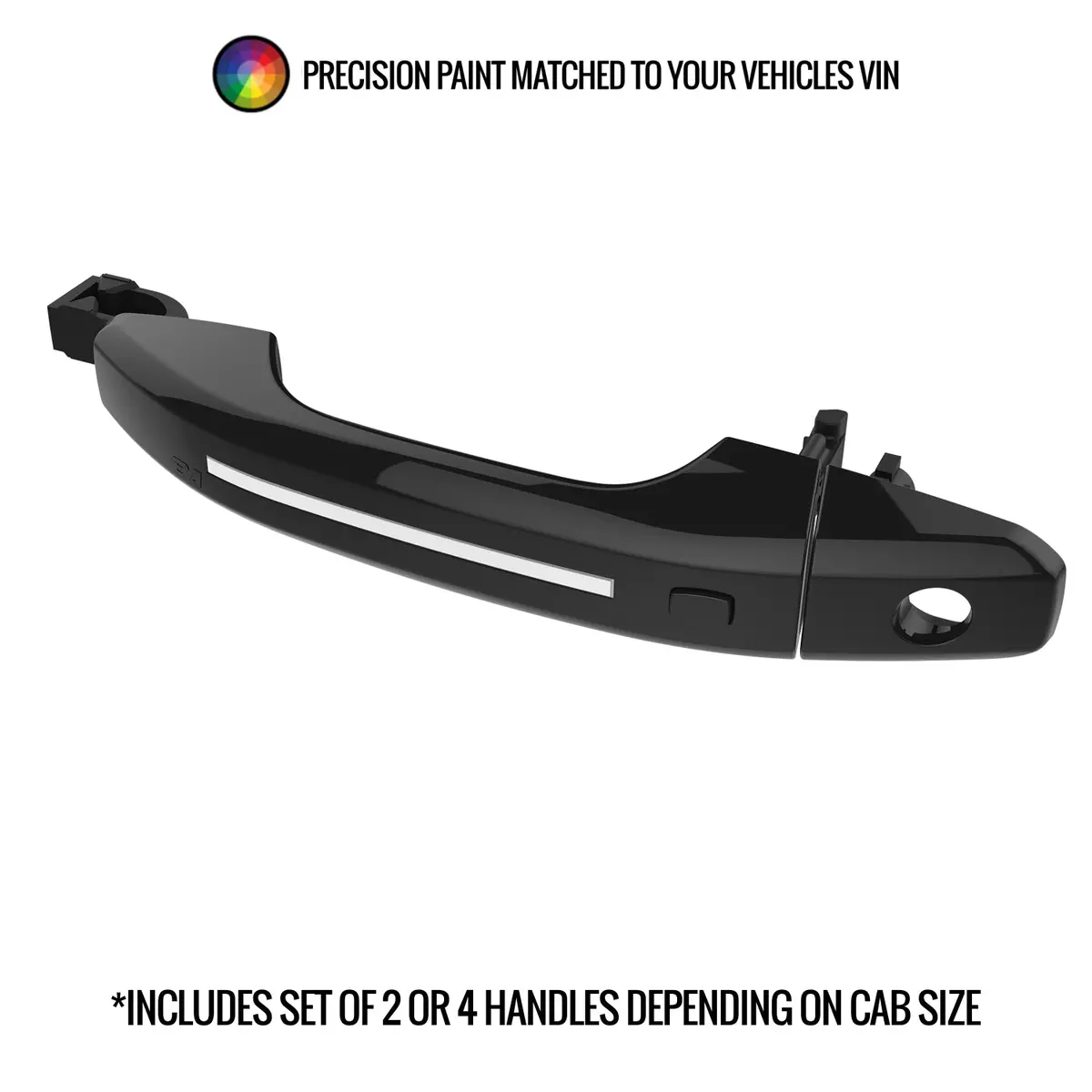Ion Series Led Door Handles | 2019-2026 Chevy Silverado & Gmc Sierra 1500 15