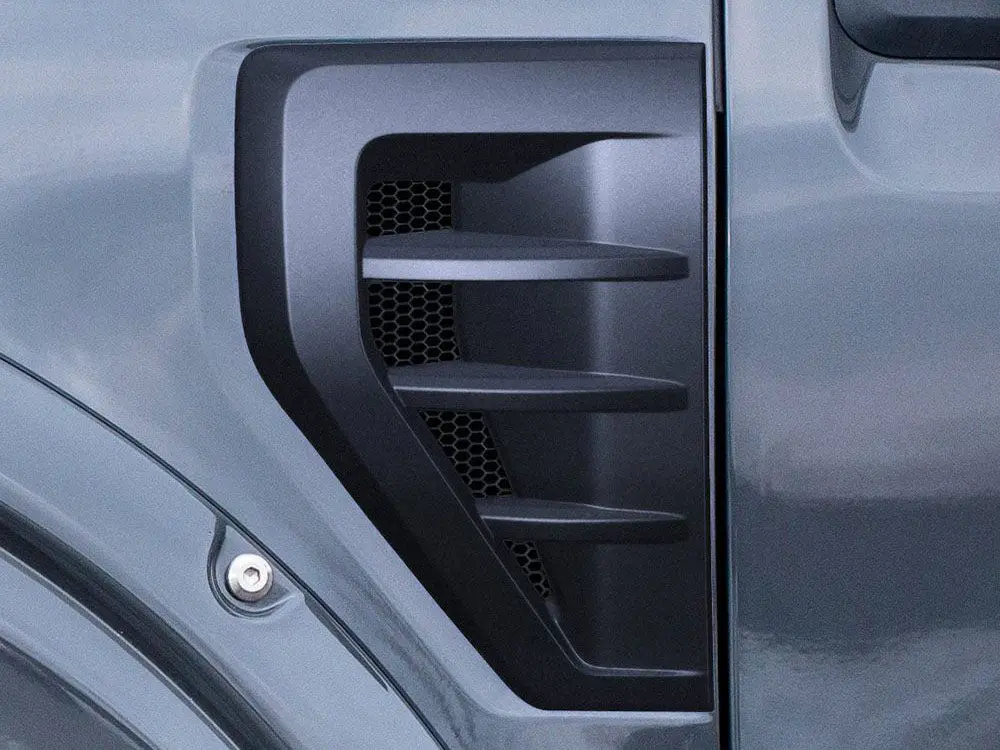 Ford F150 Supercrew 2021+ Air Design Fender Vents (Set Of 2) - Satin Black 1
