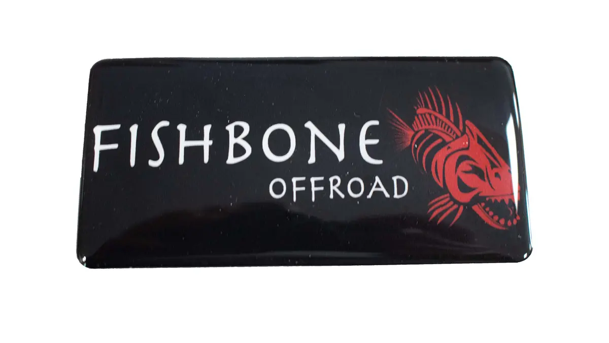 Fishbone Offroad Fishbone Mylar Decal 1