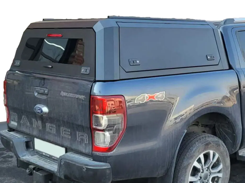 Mazda Bt-50 Dc 2012-2019 Black Titan Hybrid Canopy - Stainless Steel Alloy Modular 1