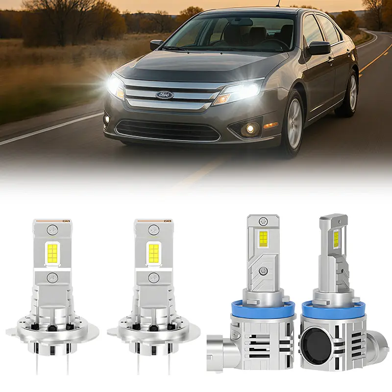 Fit For 2007-2011 Ford Fusion H7 H8 Led Headlight Bulbs | Sp Air Series 1