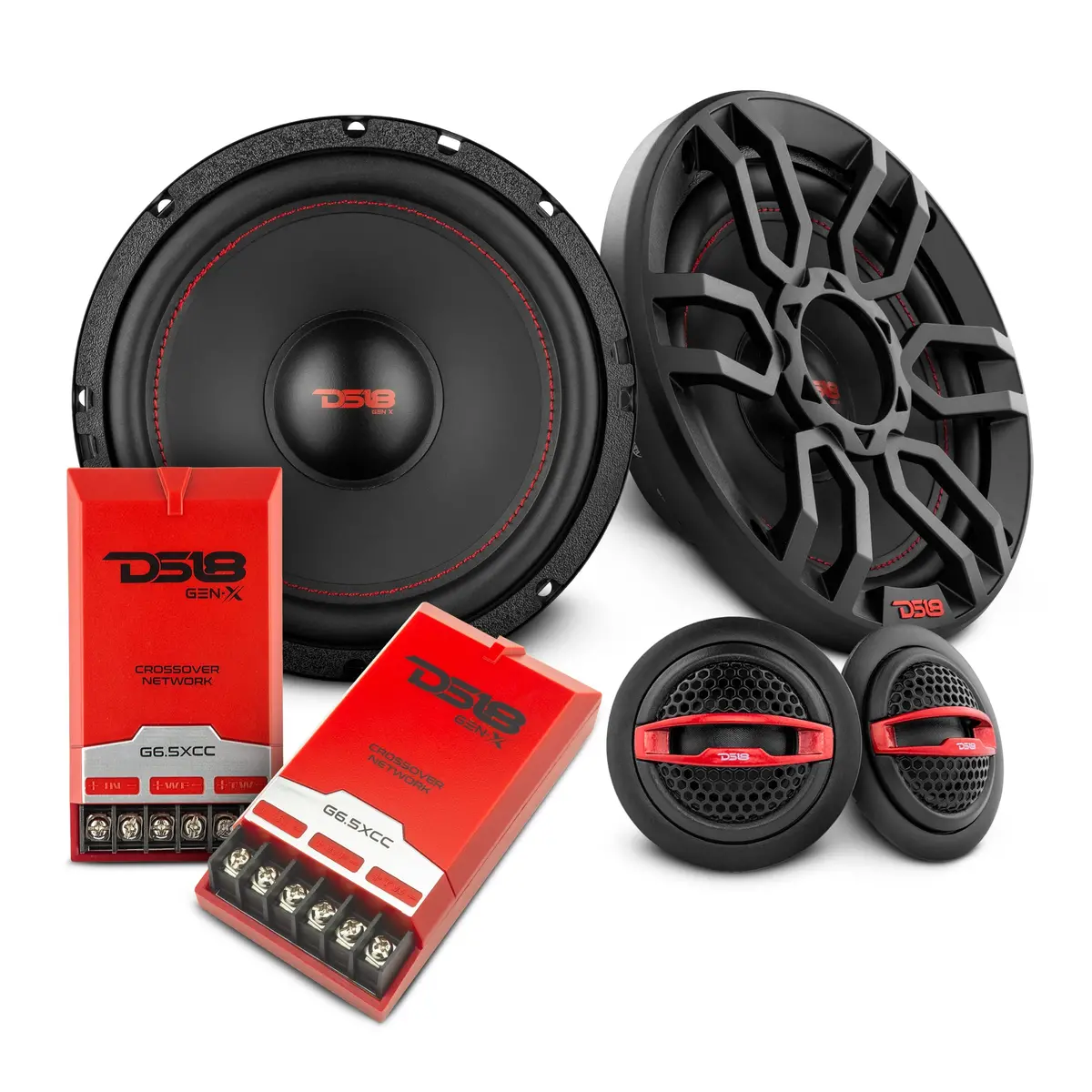 G6.5Xc Gen-X 6.5" 2-Way Component Set Speaker System 150 Watts 4-Ohm 1