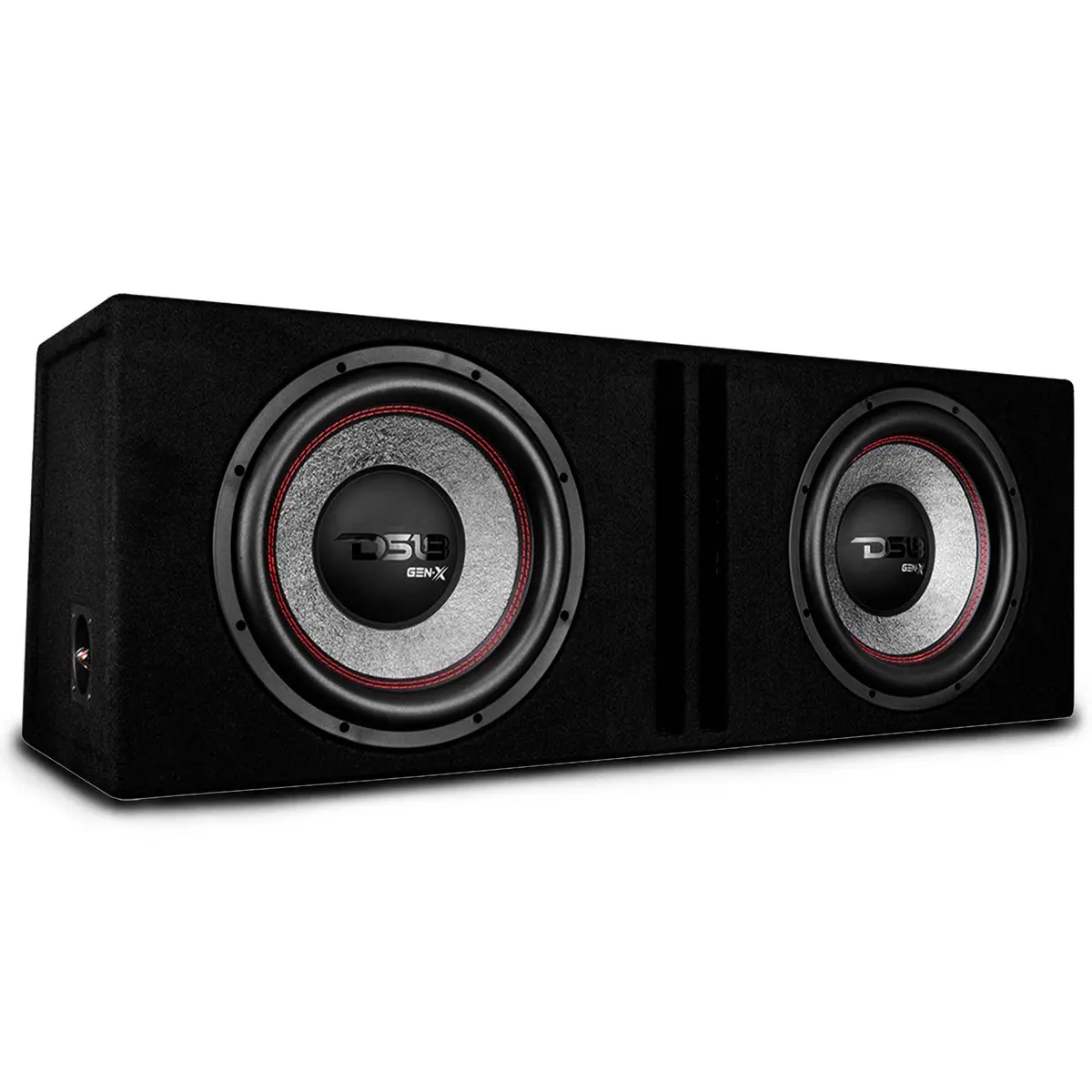 Dual 12" Loaded Subwoofer Ported Enclosure With Gen-X124d 900 Watts Rms 1