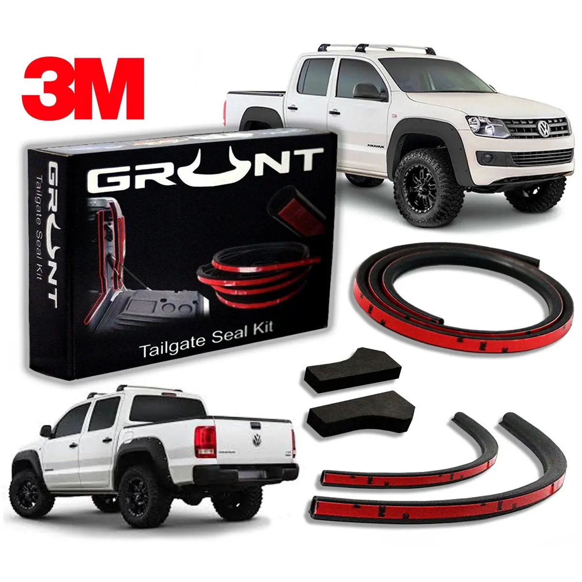 Volkswagen Amarok 2010-2022 Tailgate Seal Kit 1