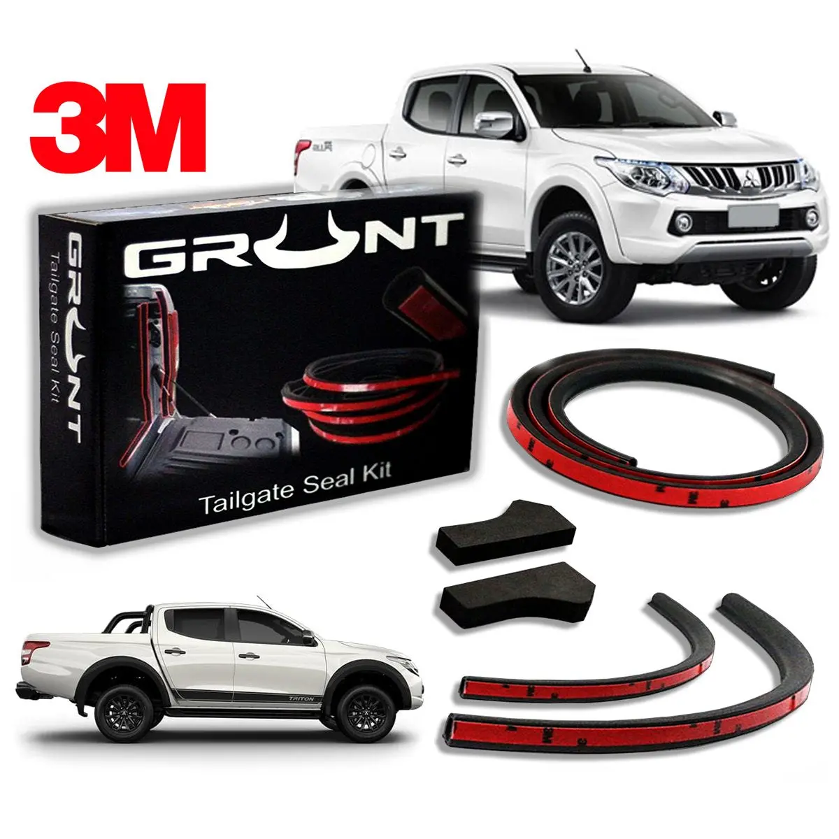 Mitubishi Triton Mq 2015-2019 Tailgate Seal Kit 1