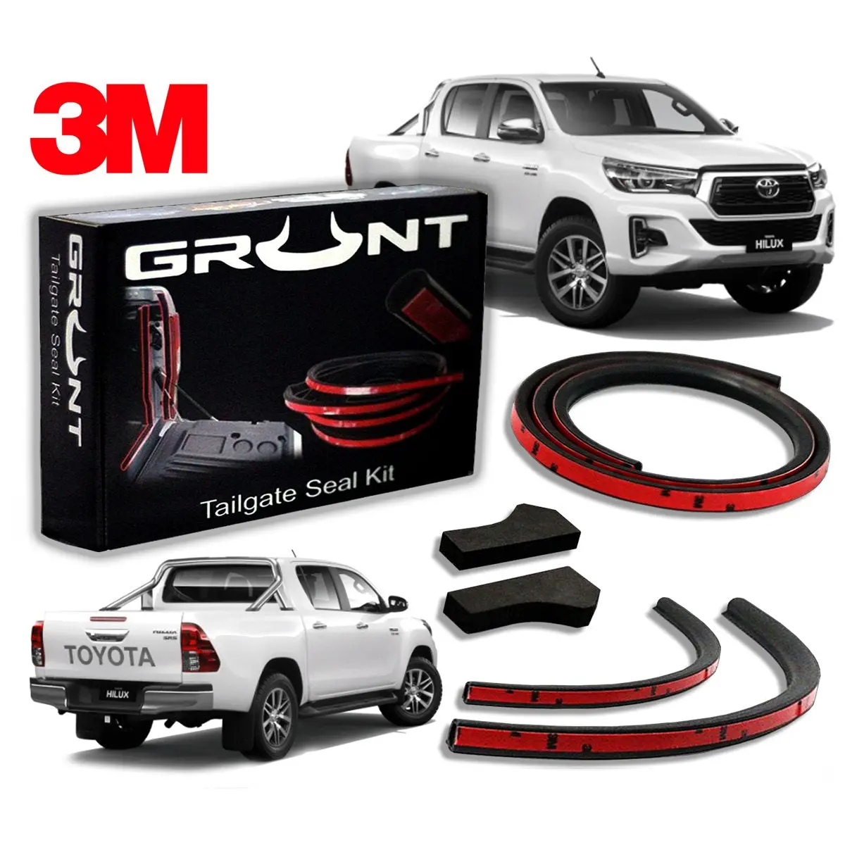 Toyota Hilux Sr5 Gr (A-Deck) 2015-2020 Tailgate Seal Kit 1