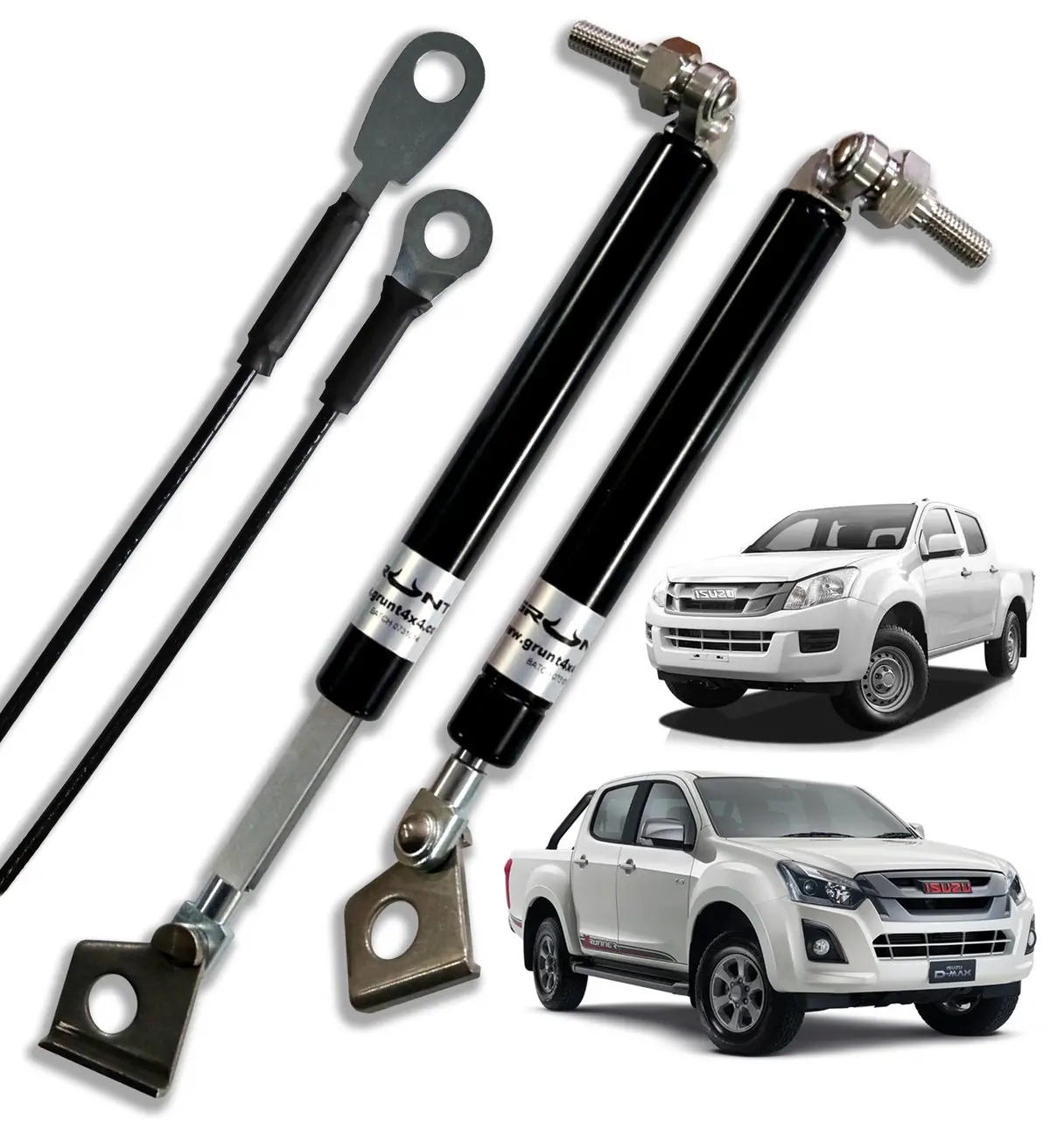 Isuzu D-Max 2012-2020 Tailgate Strut Assist System 1