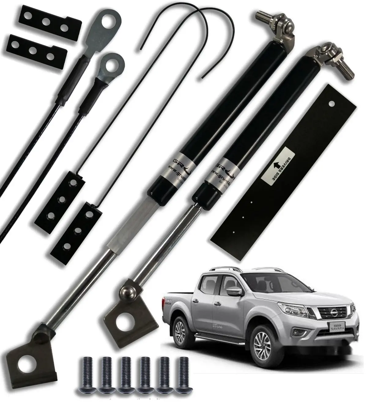 Nissan Navara D23 Np300 2015-2020 Tailgate Strut Assist System 1