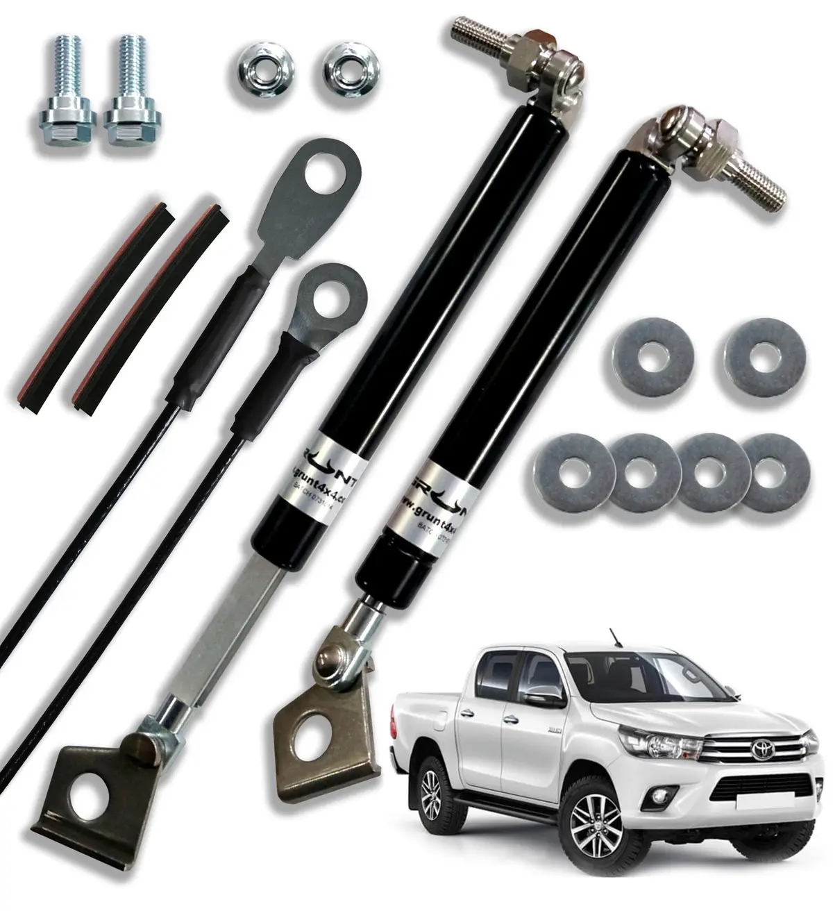 Toyota Hilux Sr5 Gr (A-Deck) 2015-2023 (Single Handle) Tailgate Strut Assist System 1
