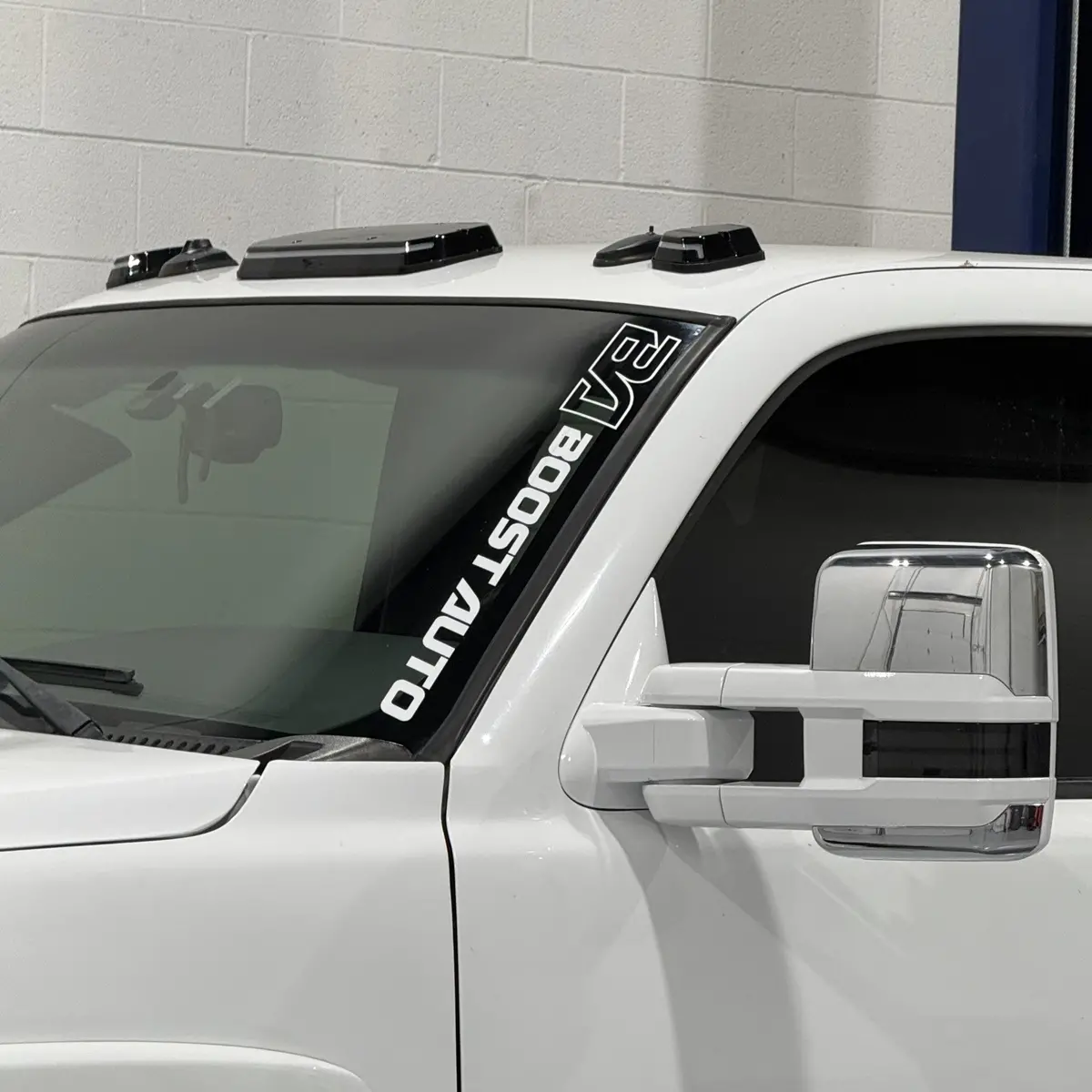Large Boost Auto Windshield Vinyl Decal 1