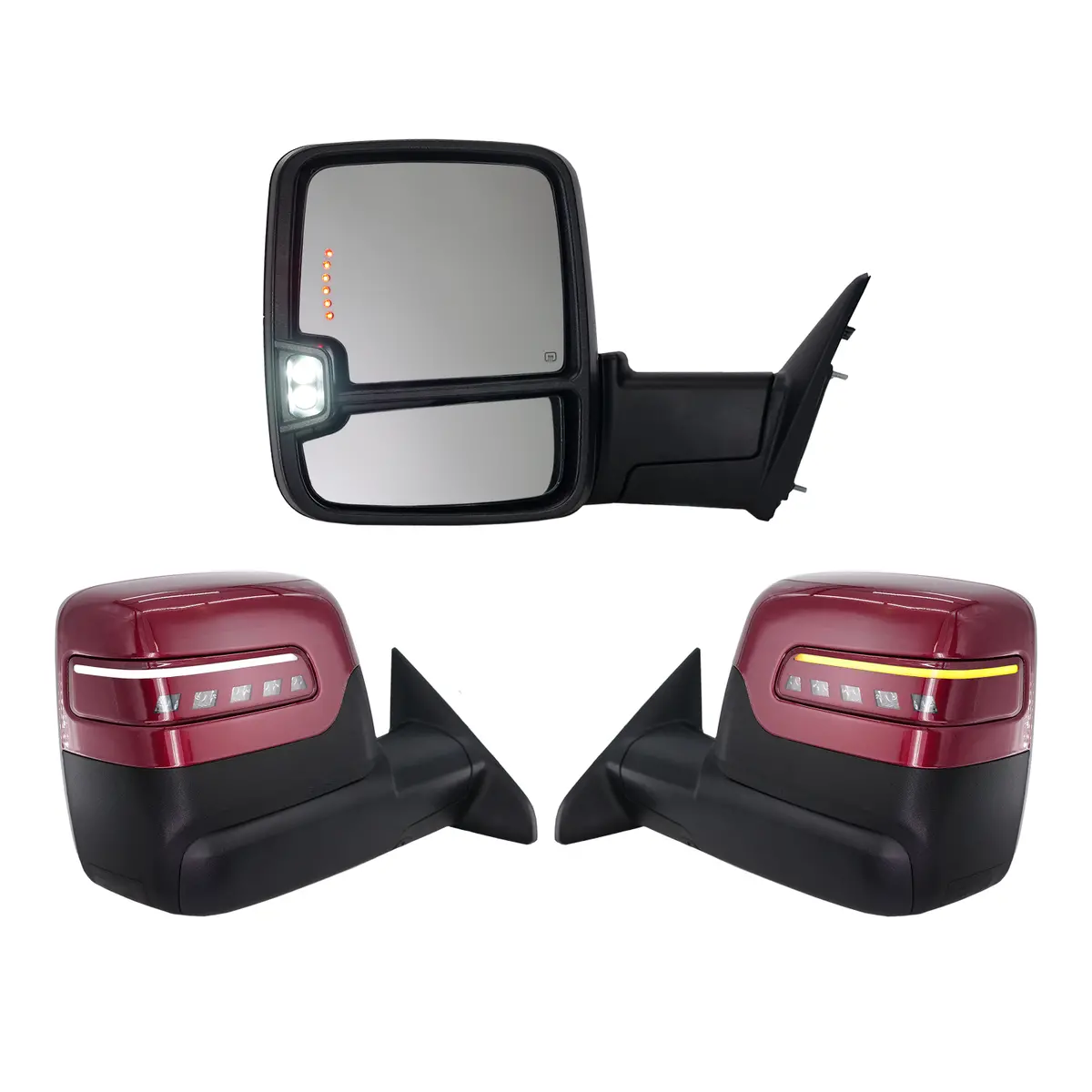 Modern Ram 1500 Tow Mirrors — Compatible with 2009–2018 Dodge Ram 1500 - Image 6