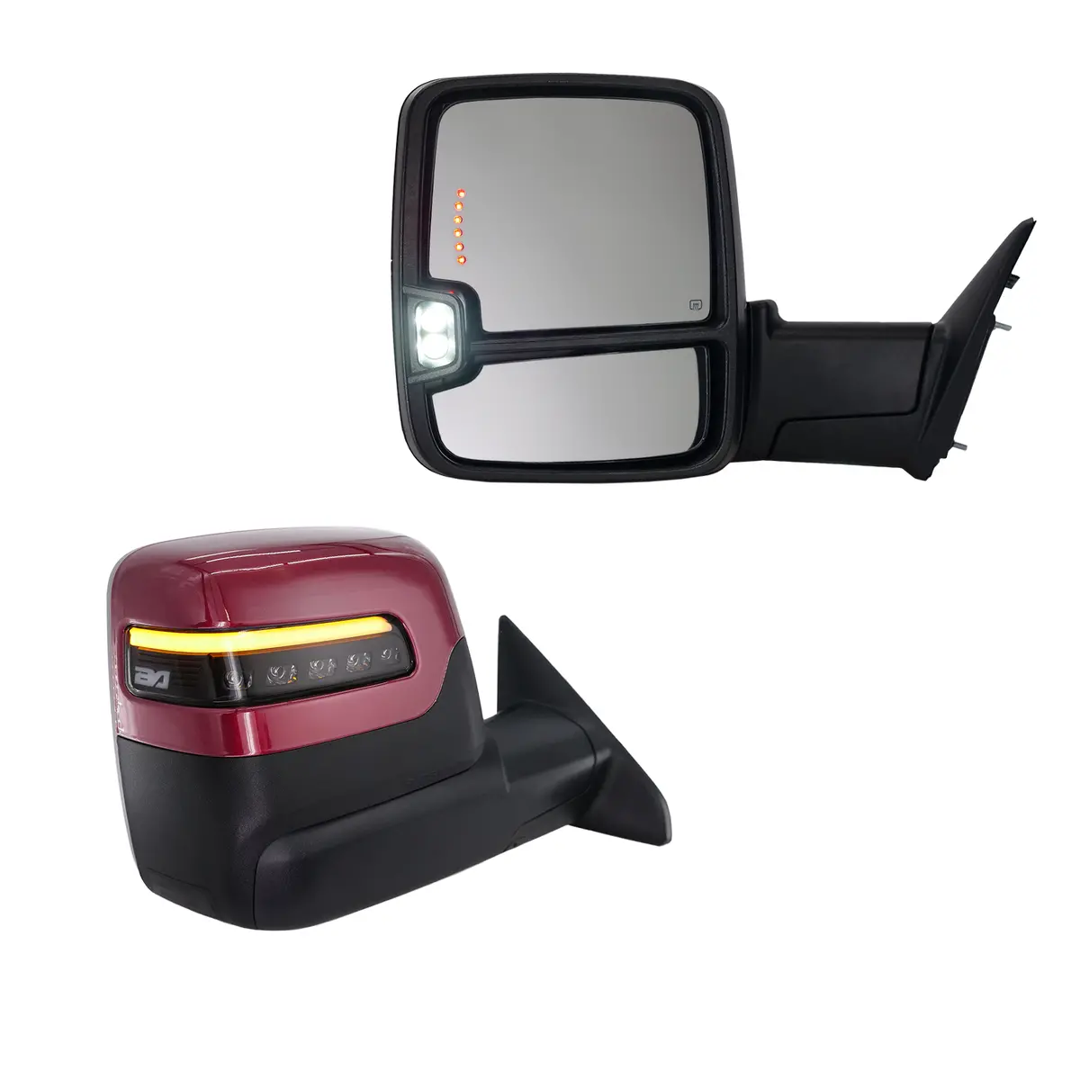 2023+ Style Ram Tow Mirrors | 2009-2018 Dodge Ram 1500 26