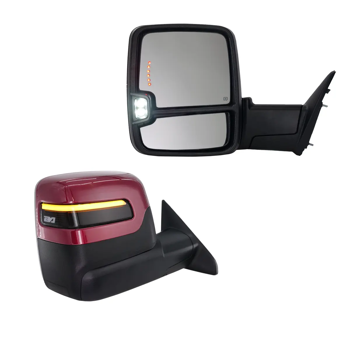 2023+ Style Ram Tow Mirrors | 2009-2018 Dodge Ram 1500 27