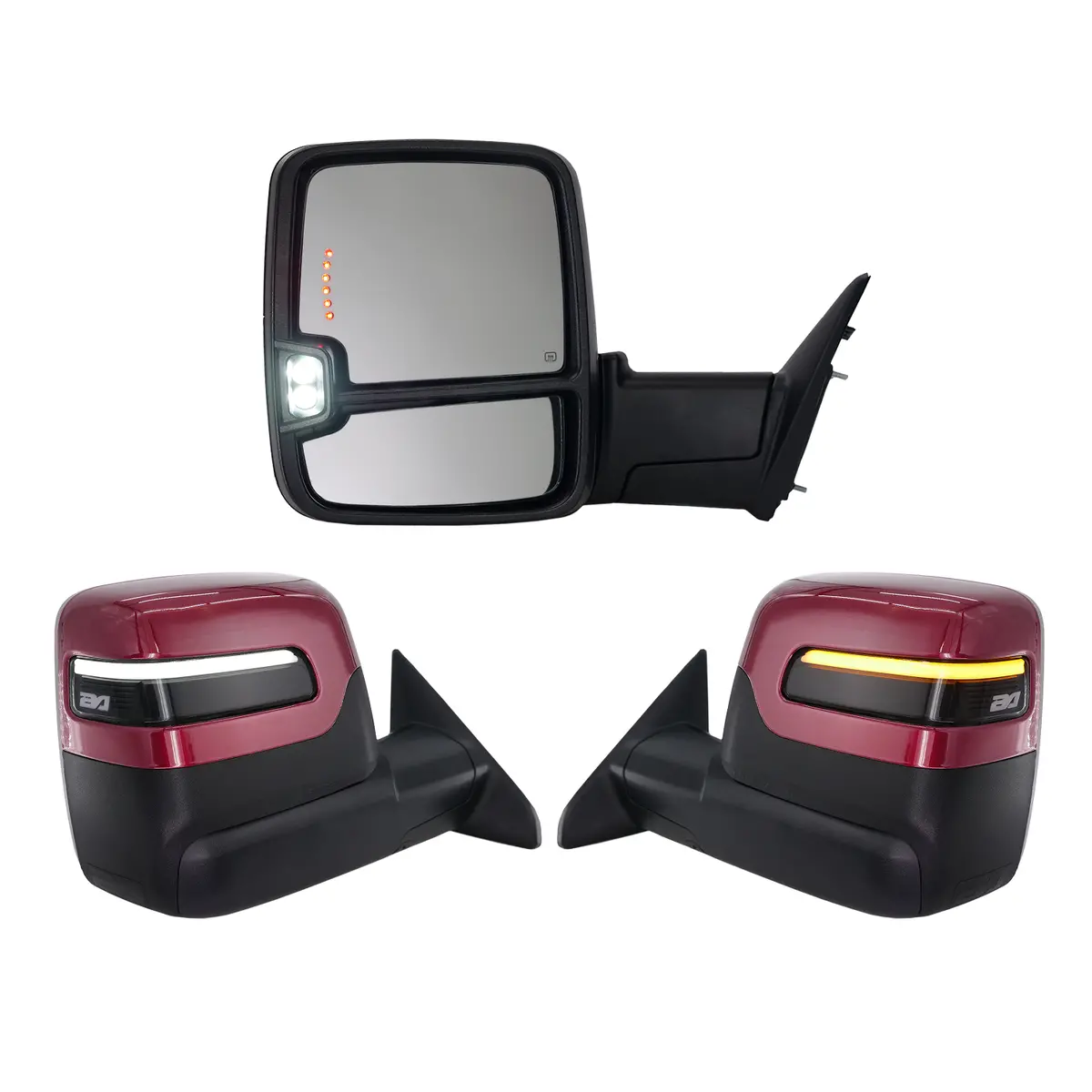 2023+ Style Ram Tow Mirrors | 2010-2018 Dodge Ram 2500/3500 37