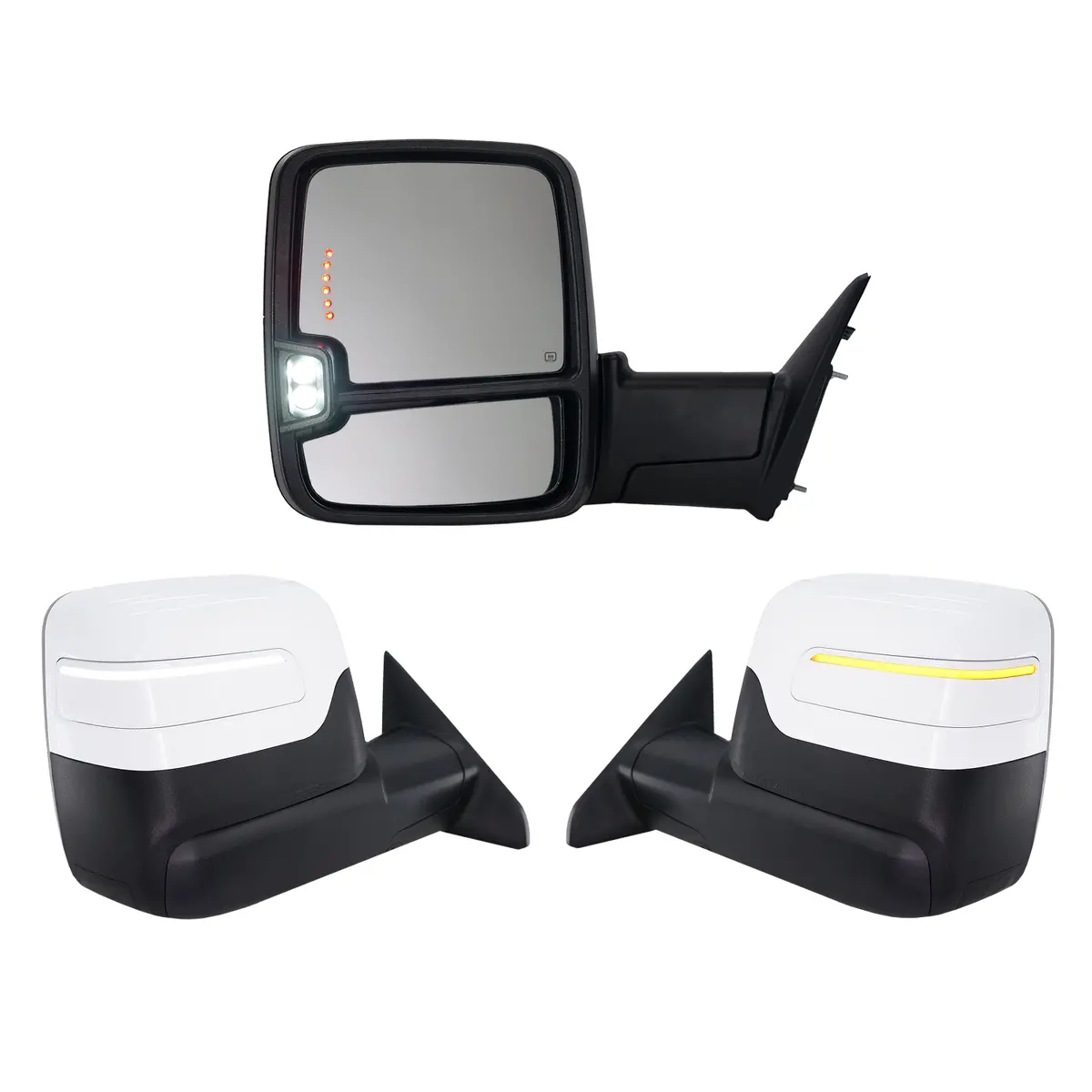 2023+ Style Ram Tow Mirrors | 2019-2022 Dodge Ram 2500/3500 24