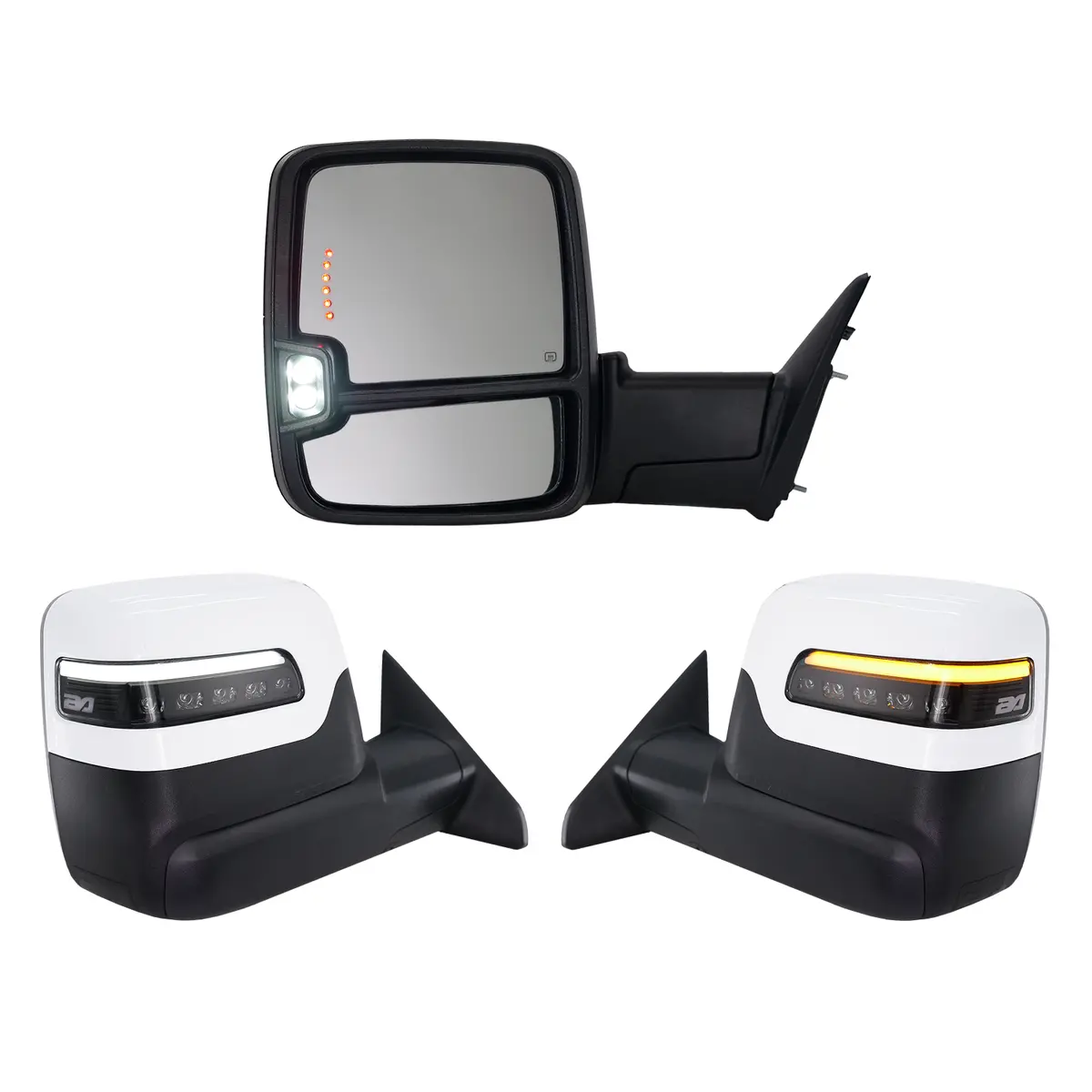 2023+ Style Ram Tow Mirrors | 2009-2018 Dodge Ram 1500 5