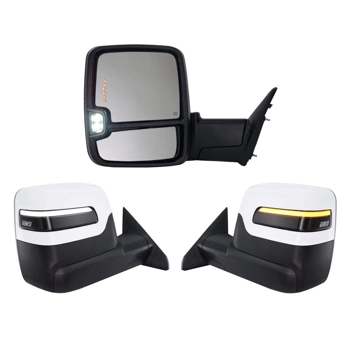 2023+ Style Ram Tow Mirrors | 2019-2024 Dodge Ram 1500 16