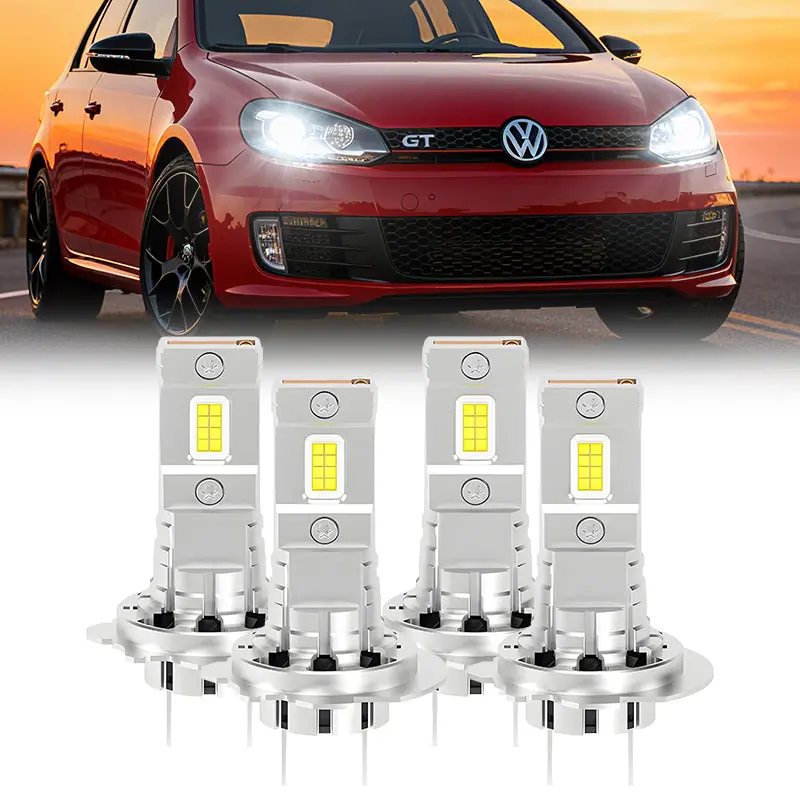 Fit For 2011-2013 Volkswagen Golf Gti Mk6 H7 Led Headlight Bulbs | Sp Air Series 1