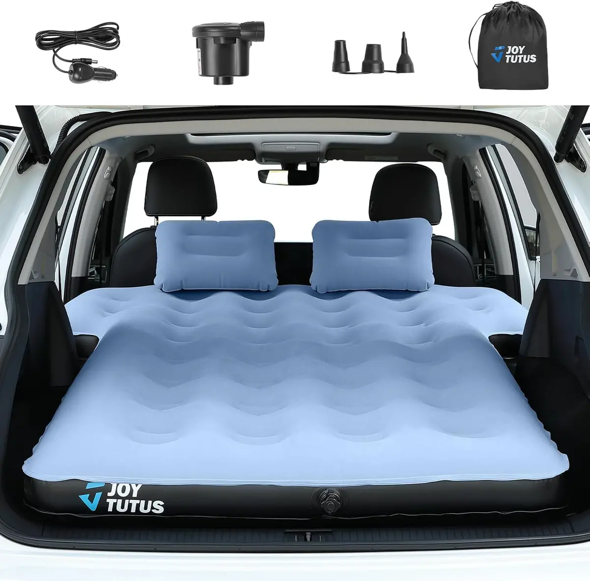 Suv Air Mattress With Electric Pump For Car Camping & Road Trips 1