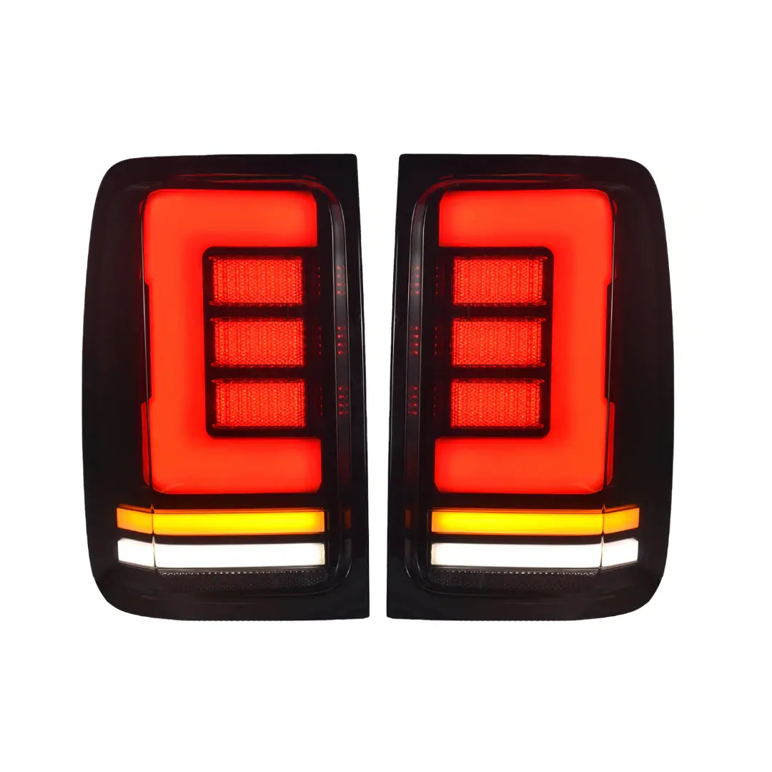 Black | Red Tail Lights | Volkswagen Amarok From 2008 - 2022 1