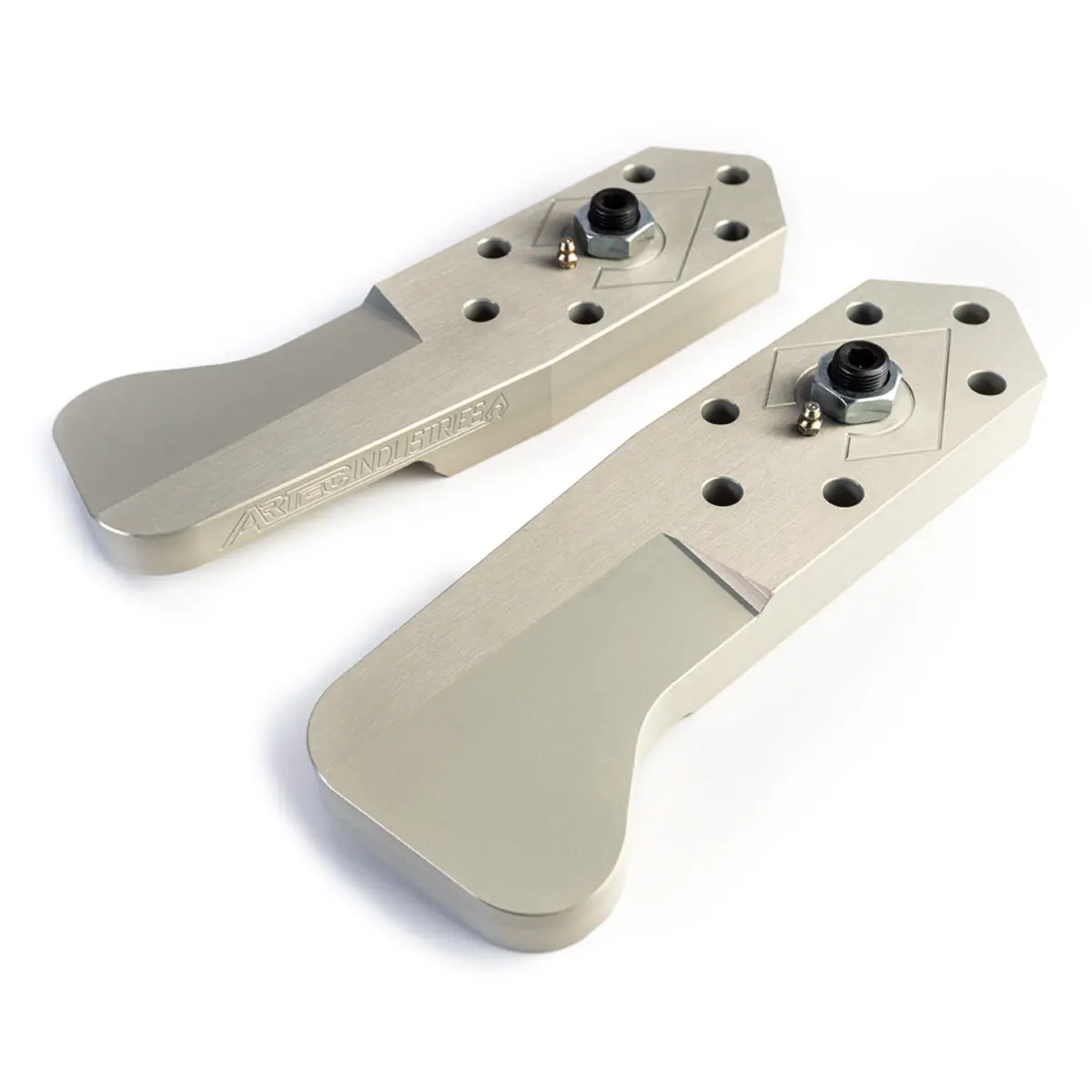 Aluminum Ultimate 60 High Steer Arms - Pair 6 Bolt With Keyway 1