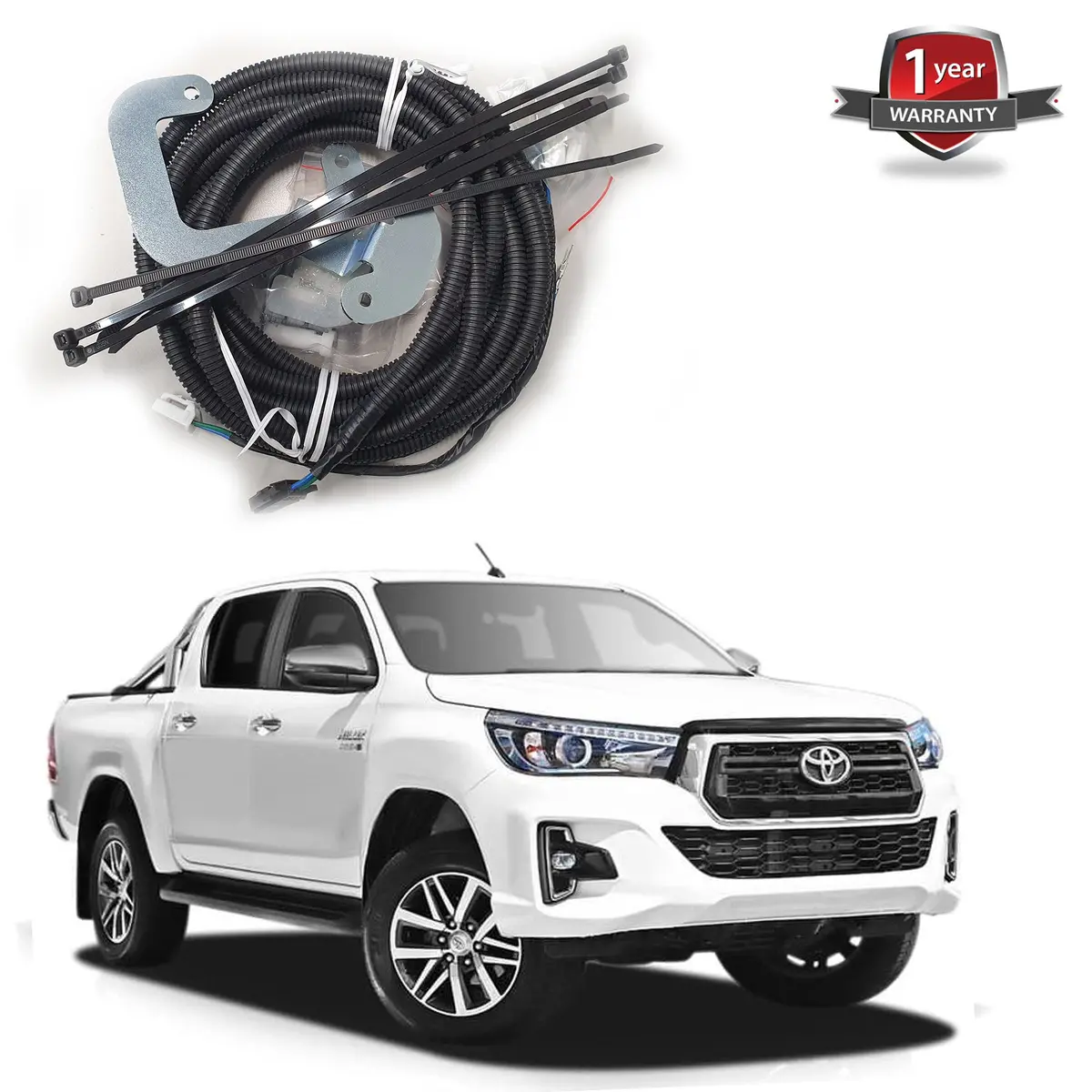 Toyota Hilux Tailgate Central Locking Kit Suit My18 Onwards 1