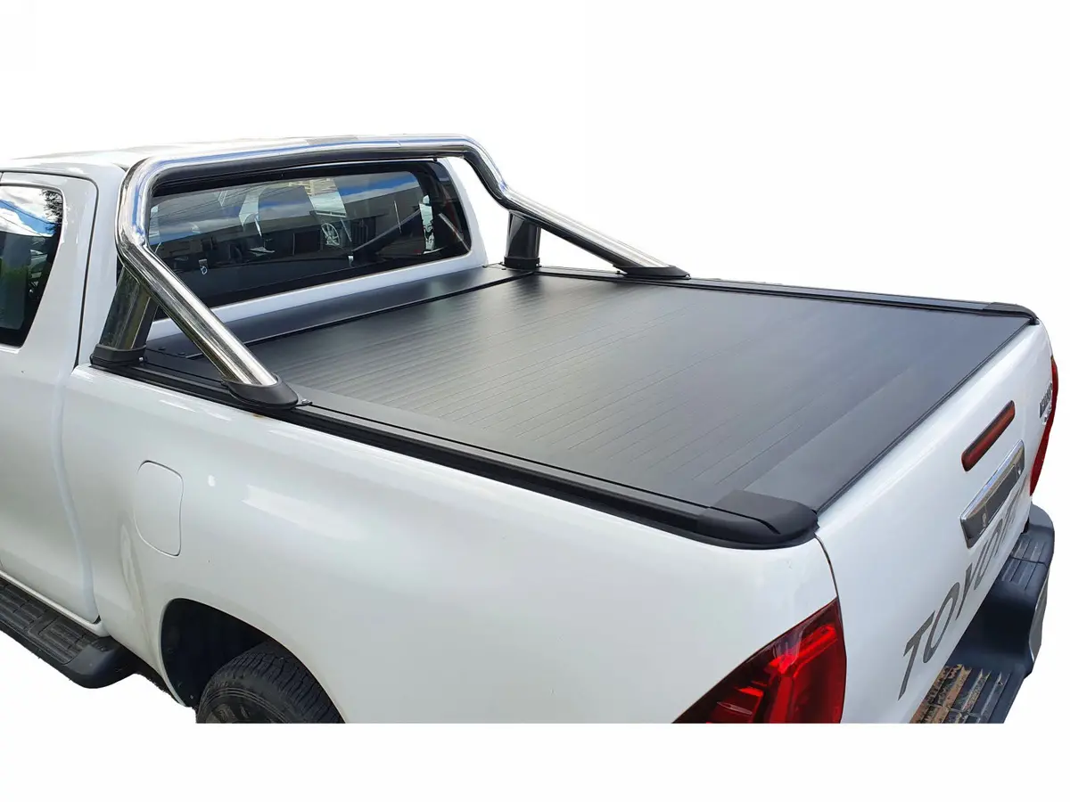 Toyota Hilux Revo Ec 2015-2025 Electric Roller Shutter Cover For Sports Bar Tonneau Hard Lid 1