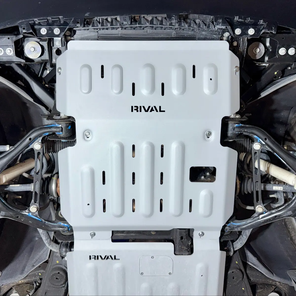 Rival Aluminum Engine Skid Plate 2019-2026 Chevrolet Silverado Duramax 2018-2026 Gmc Sierra Duramax 2020-2026 Chevrolet Tahoe Duramax 2020-2026 Cadillac Escalade Duramax 2020-2026 Gmc Yukon Duramax 1