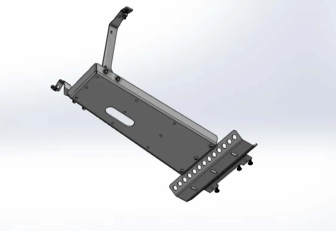 Jl 392 Hemi V8 Engine/Trans Mod Skid (5000-Series Modular Skid Kit) 1