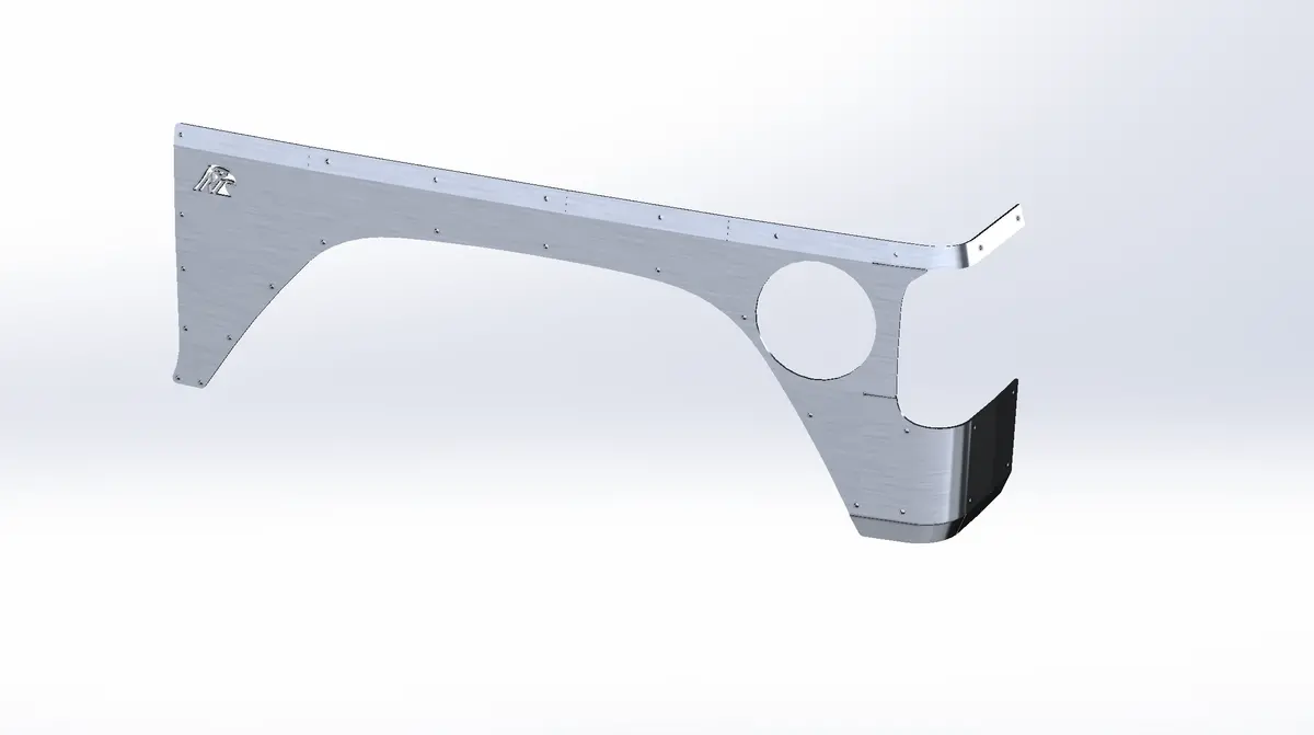 Jl Rear Corner Armor (2 Door) 1