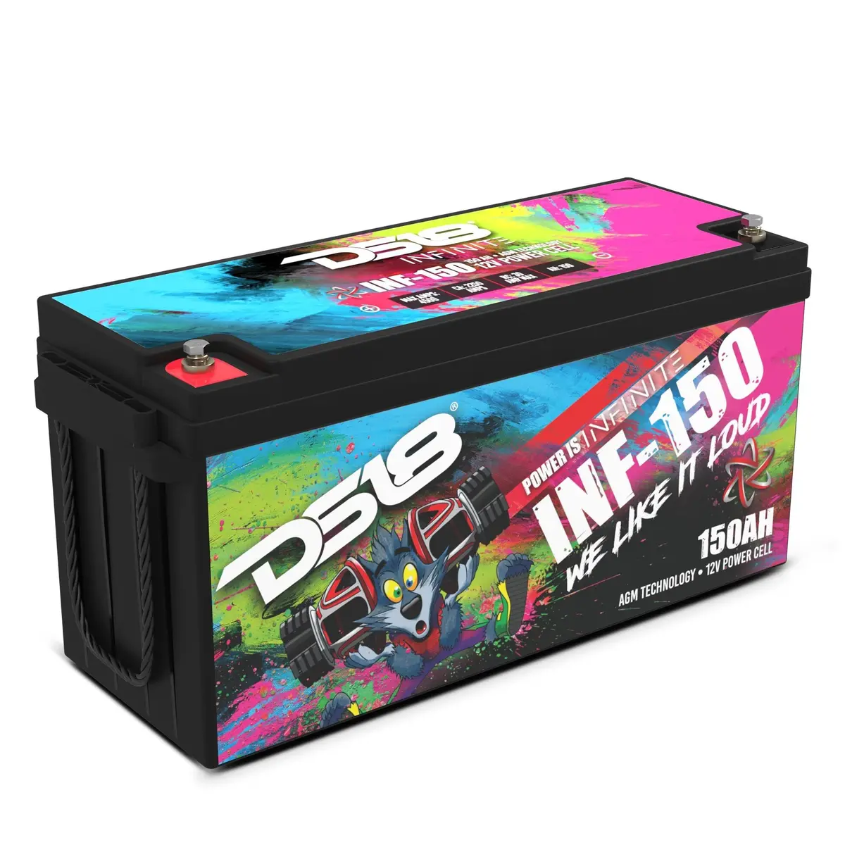 Infinite 150 Ah Agm Power Cell 12 Volt Battery 1