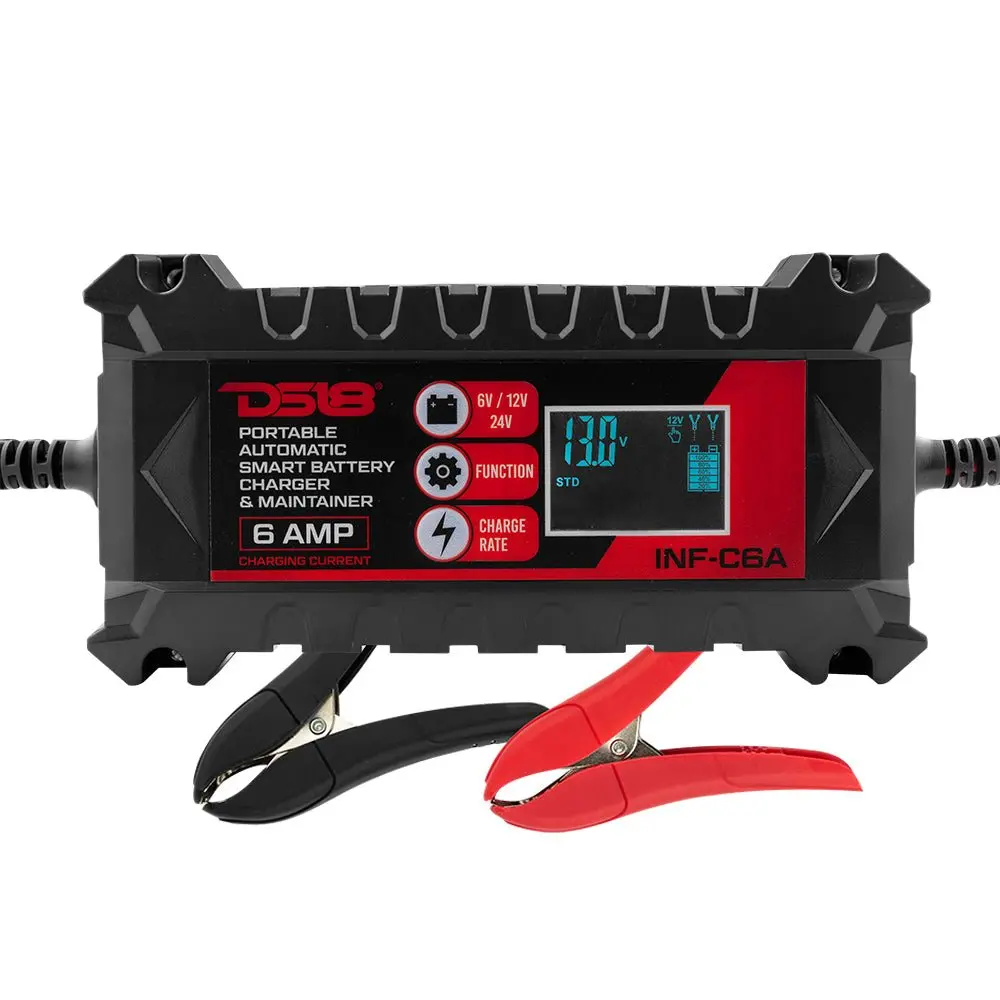 6 Amp Automatic Smart Lithium And Agm Car Battery Charger & Maintainer 1